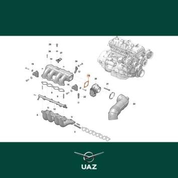 pakking gasklep - UB1217