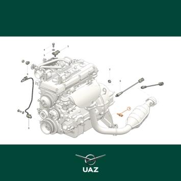 temperatuursensor motor - UB0883