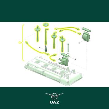 set bougiekabels - UB1730