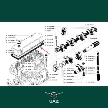pakking kleppendeksel - UB1192