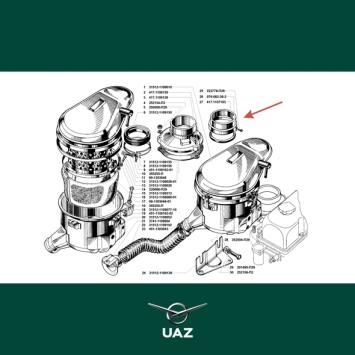 adapter carburateur - UB3087
