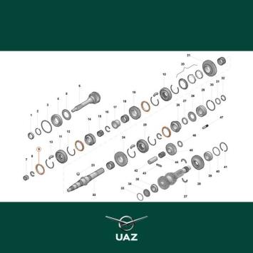 reparatieset versnellingsbak - UB1275