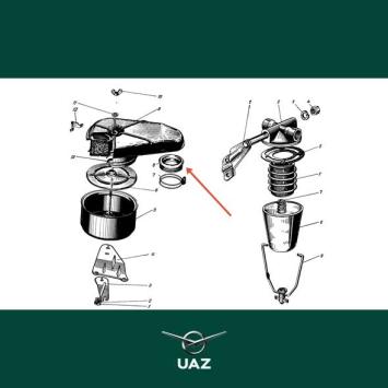 afdichtring luchtfilter - UB1219