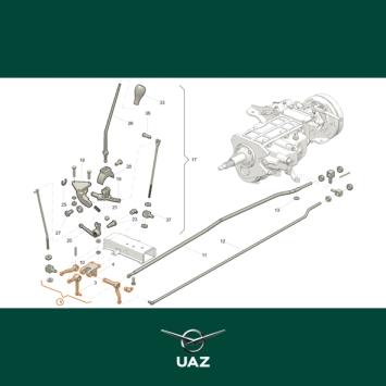 hefboom schakelmechanisme - UB0917