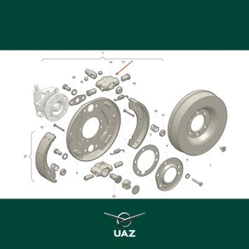 remcilinder handrem - UB0697