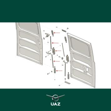 slot achterdeur - UB1058