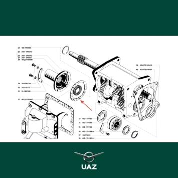 pakking lagerdeksel - UB1159