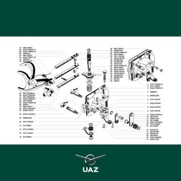 koppeling schakelmechanisme - UB2161