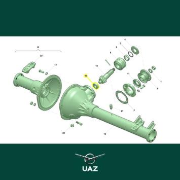 lager differentieel - UB1751