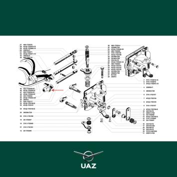 schakelvork versnellingsbak - UB2112