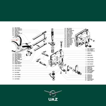 schakelvork versnellingsbak - UB2113