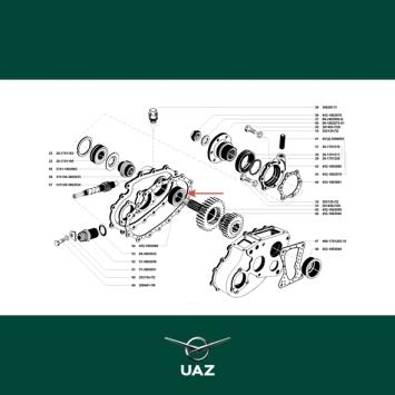lagerset tussenbak - UB0442