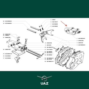 schakelmechanisme tussenbak - UB0592