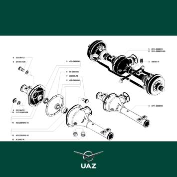 pakkingset vooras - UB0089