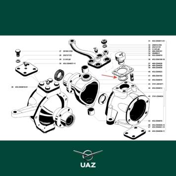 sluitring fuseepen - UB1078