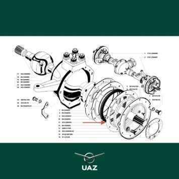 afdichtring fusee - UB1022