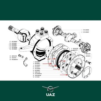 pakkingset fusee - UB1020