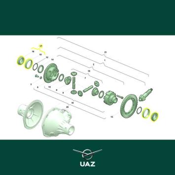 lager differentieel - UB1788