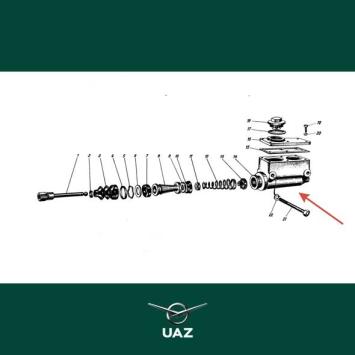 hoofdremcilinder - UB1778
