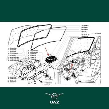 afdekkap dashboard - UB2624