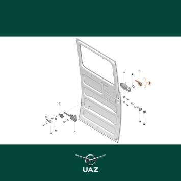 set deurgrepen - UB1428