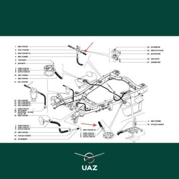 brandstofslang - UB1317