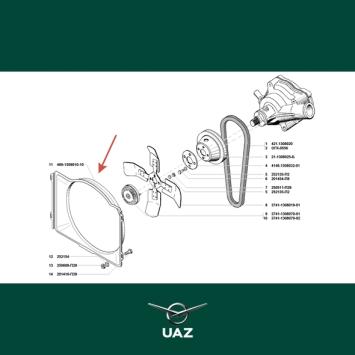 behuizing koelvin - UB3023