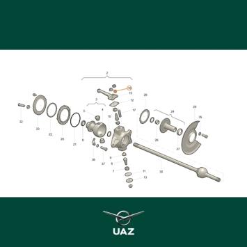 conische plug fusee - UB1131