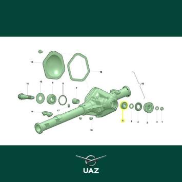lager differentieel - UB1789