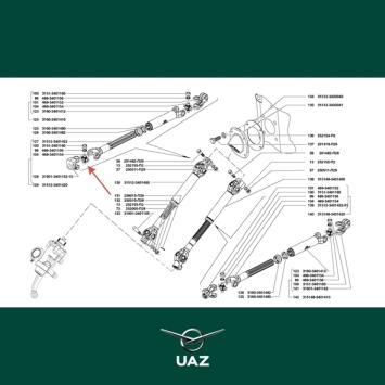 kruisstuk stuuras - UB2752
