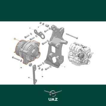 alternator 130A - UB1237