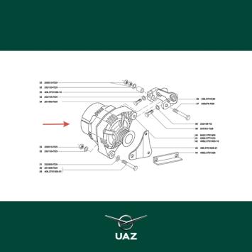 alternator 95A - UB2005