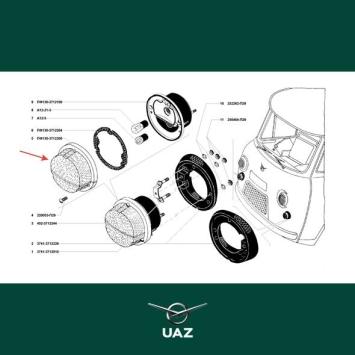 kap stads- / knipperlicht - UB0275