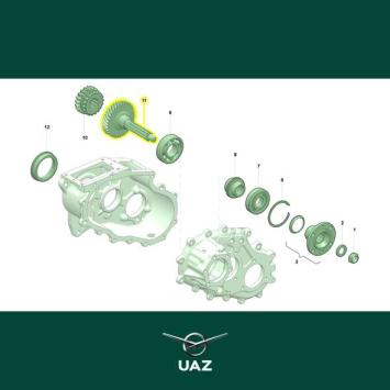 set reductieversnellingen - UB1716