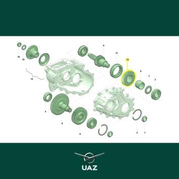 set reductieversnellingen - UB1716