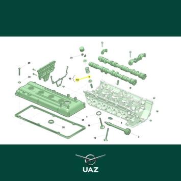 pakkingset motorkleppen - UB1768