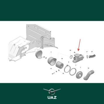 luchtfilter compensator - UB1354