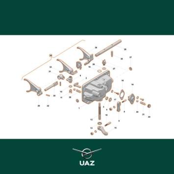 kap versnellingsbak - UB1377
