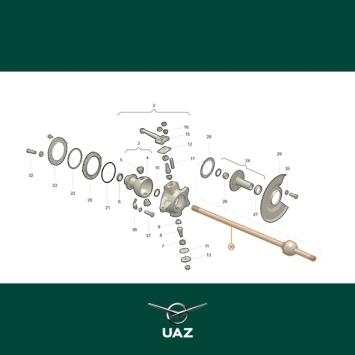 steekas vooras links - UB0799