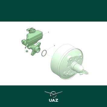adapter rembekrachtiger - UB1671