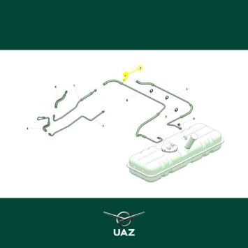 brandstofleiding - UB2555