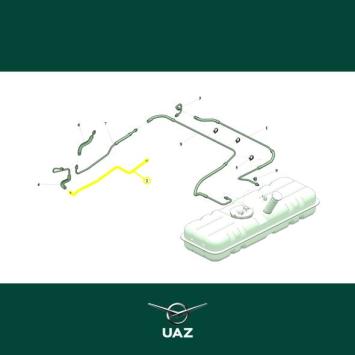 brandstofleiding - UB2557