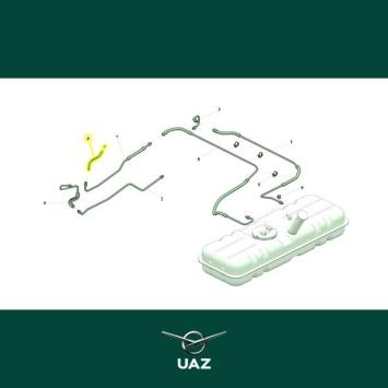 brandstofleiding - UB2558