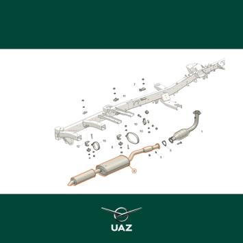 uitlaat - UB2842