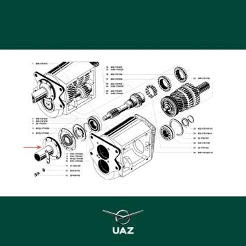 lagerdeksel primaire as - UB2156