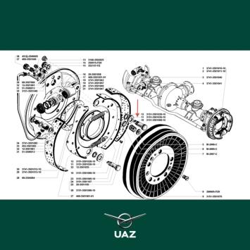 montageset remschoen - UB0860