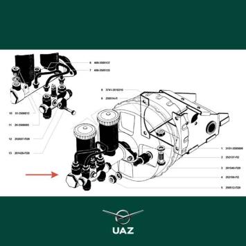 hoofdremcilinder - UB1267