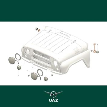 pakking zijknipperlicht - UB0005