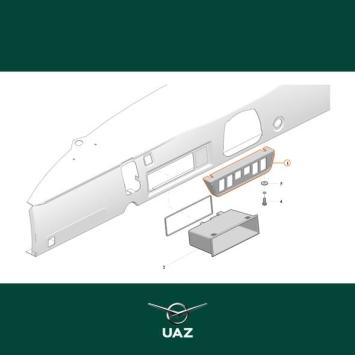 paneel schakelaars dashboard - UB1405