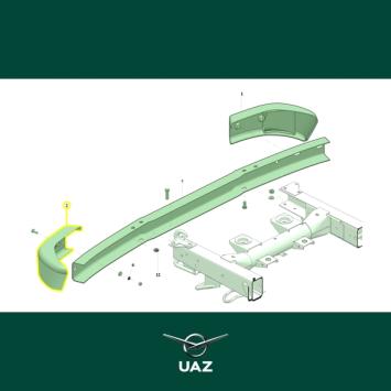 bumperhoek links - UB0481